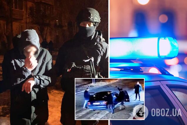 Під Києвом батько з сином зухвало викрали авто: водія протягнули на дверцятах. Фото та відео