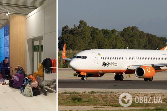 Літаку SkyUp заборонили летіти в 'Бориспіль': 175 українців застрягли в Кишиневі. Відео та подробиці