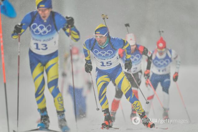 Біатлонну естафету на Олімпіаді перенесли: хто побіжить за Україну в мороз
