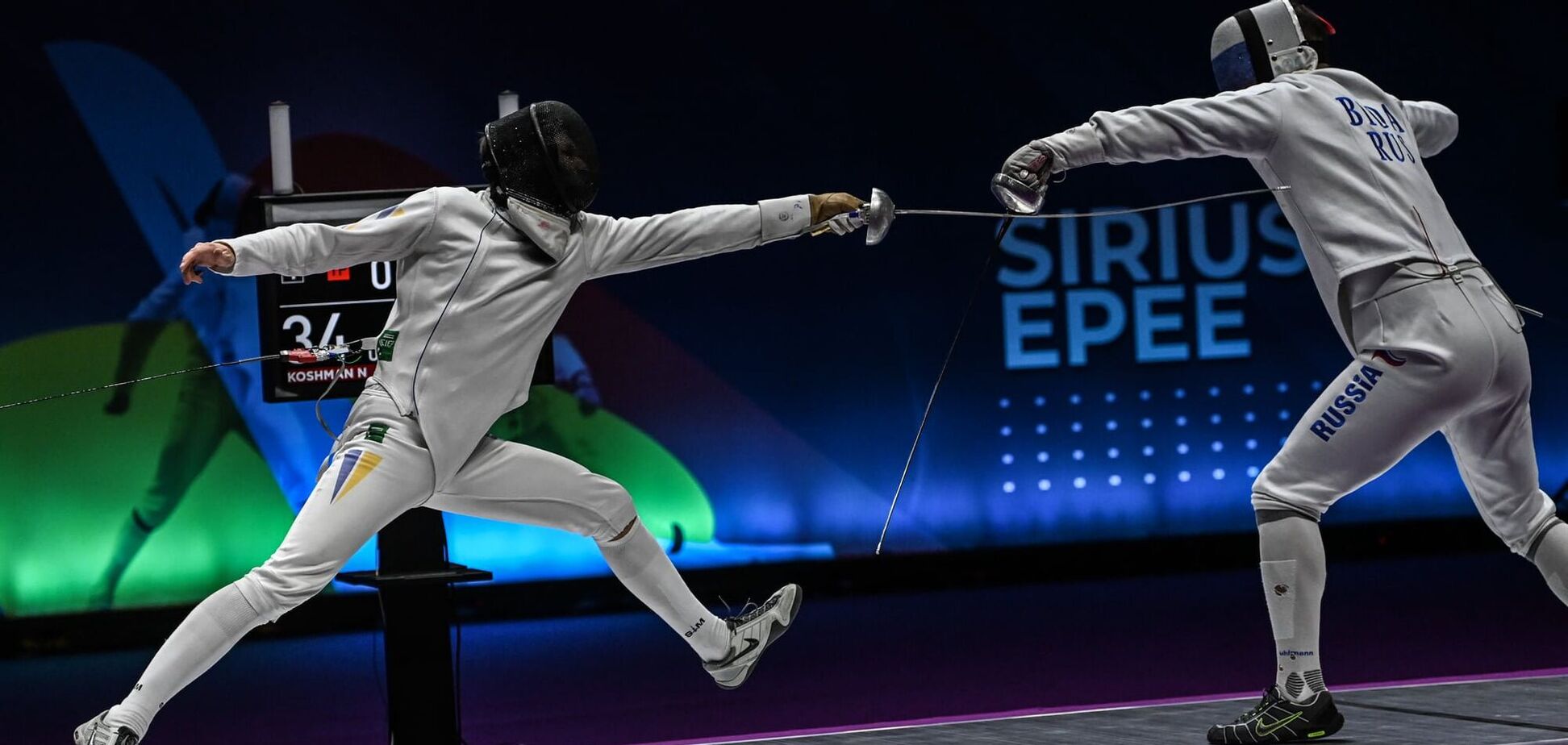 Сборные Украины и России устроили битву в финале Кубка мира по фехтованию в Сочи