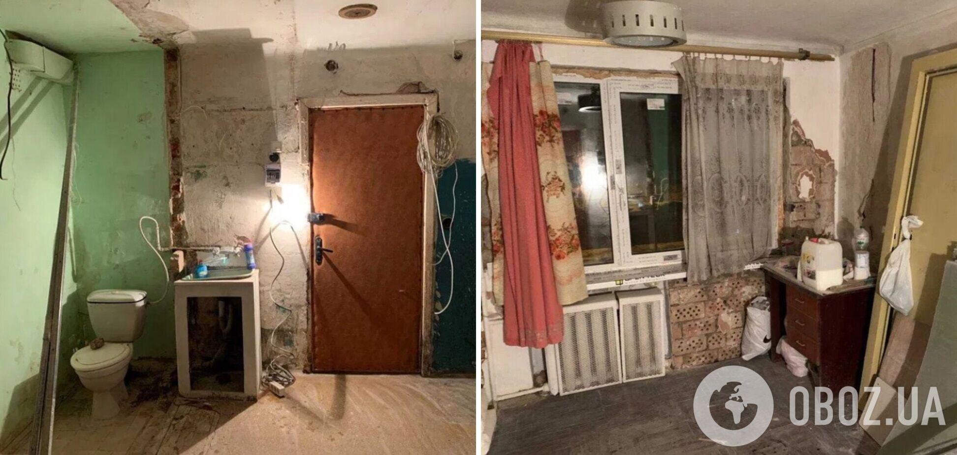 У Києві продають квартиру з унітазом біля вхідних дверей