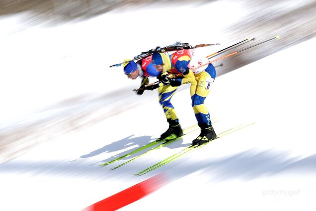 Украинских биатлонистов 'заморозило' в эстафете Олимпиады, команда ОКР упустила 'золото' на стрельбе