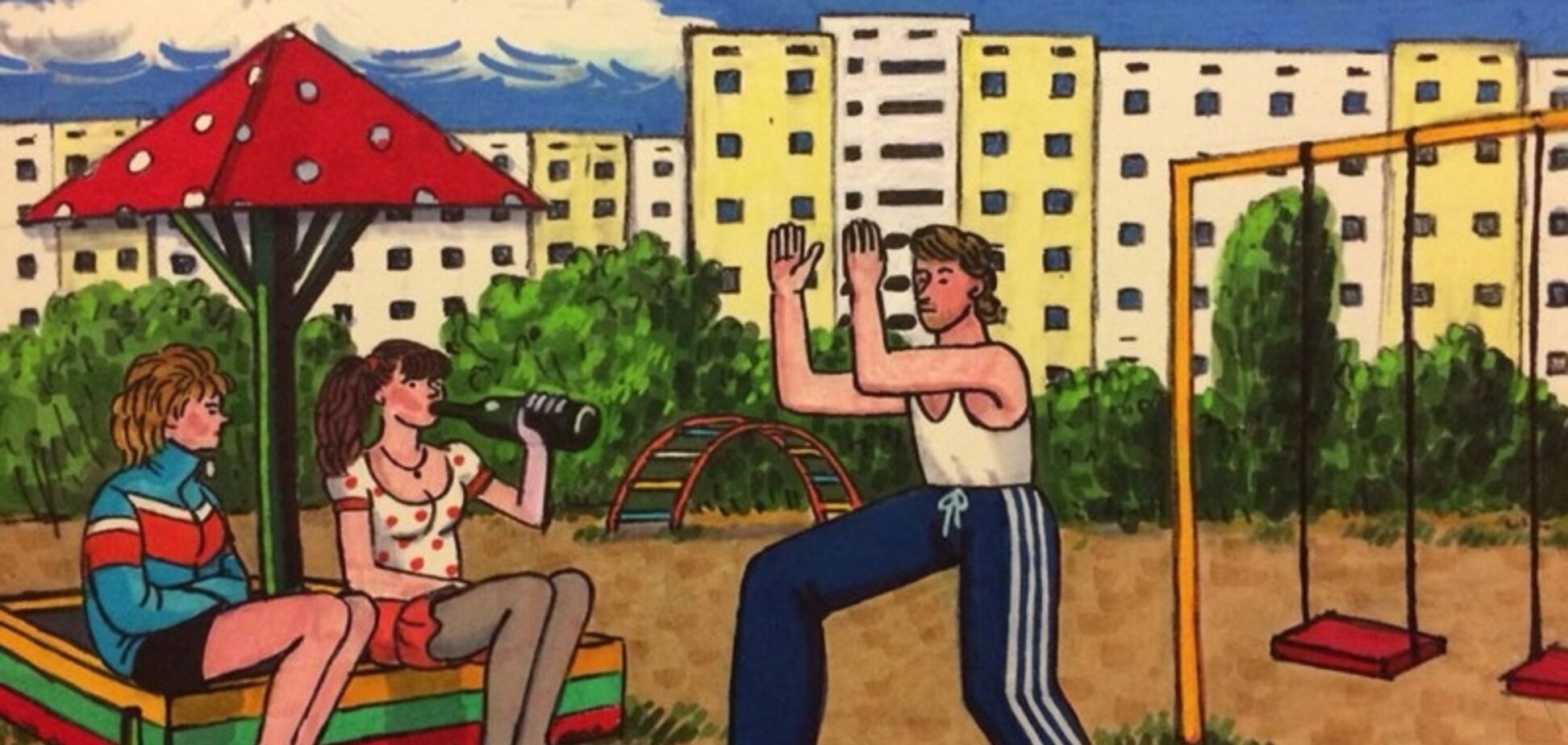 Правда о жизни в СССР, нарисованная советской девочкой