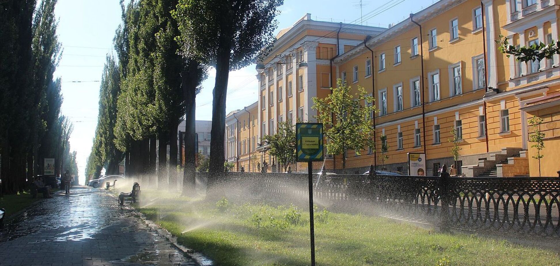 Бульвар Тараса Шевченка в столиці