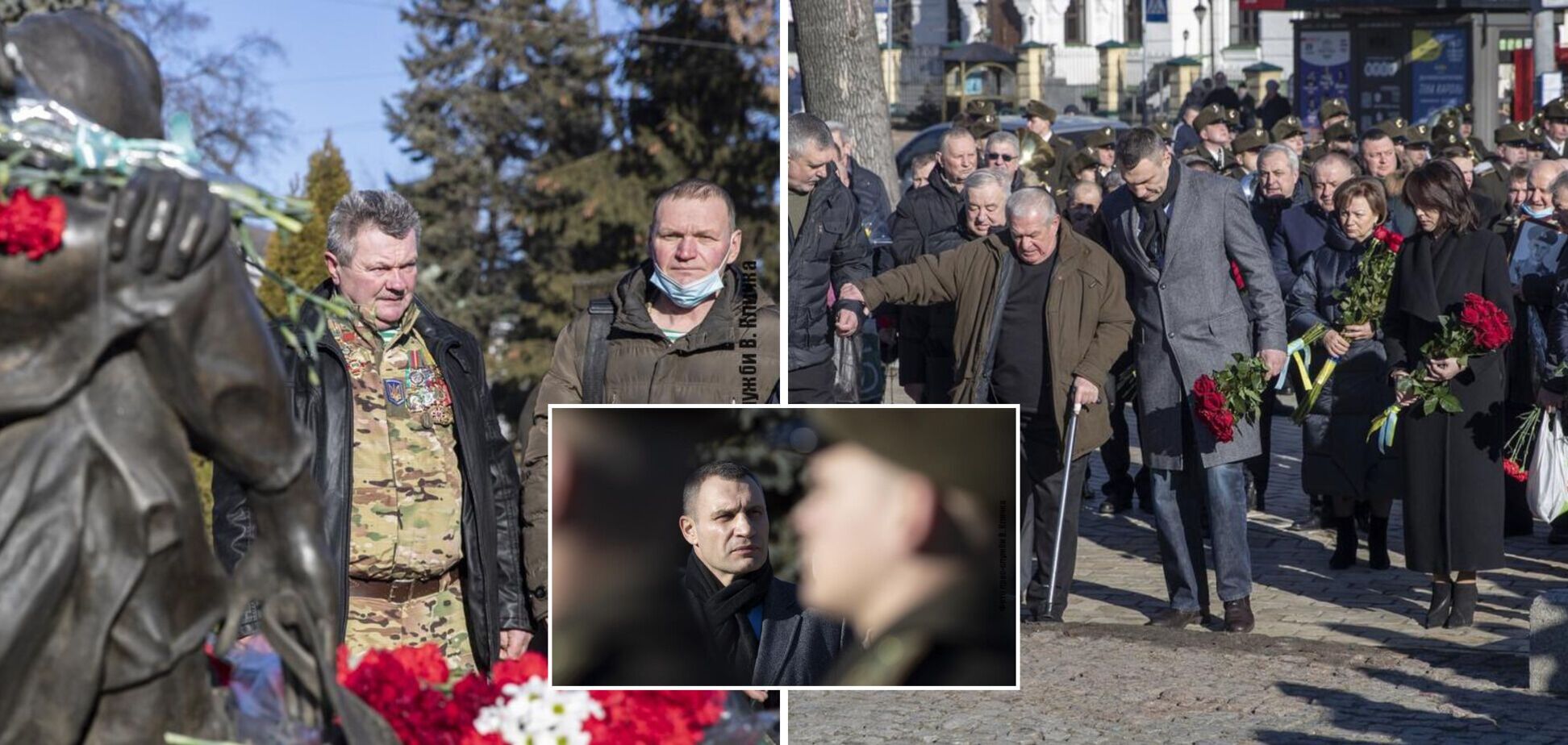 Кличко почтил память участников боевых действий на территории других государств