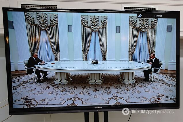 Встреча Путина и Шольца проходит в Москве