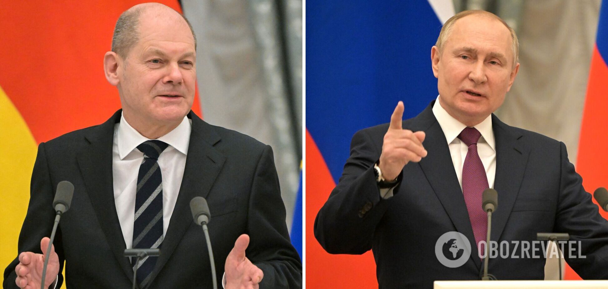 Шольц на переговорах в Москве был 'напористым' и пошутил, что Путин на посту 'не навсегда' – Reuters