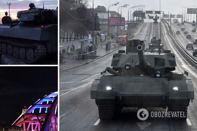 В России заявили, что выводят из оккупированного Крыма танки и БМП после учений. Видео