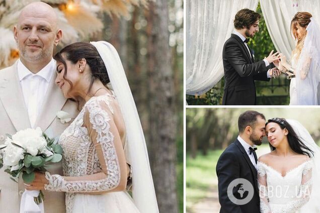 Как выглядели на своих свадьбах Каменских, Дорофеева, Сумская и другие украинские звезды. Фото