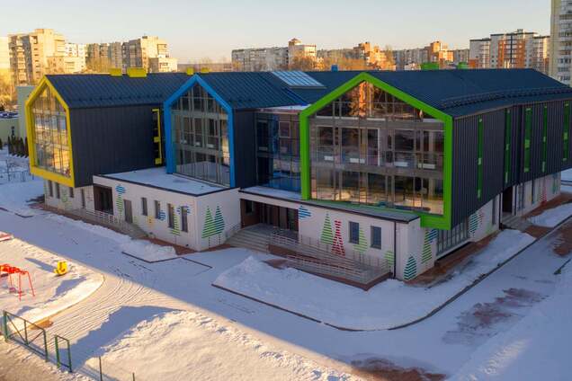 В Сумах появился детский садик с уникальным дизайном. Фото