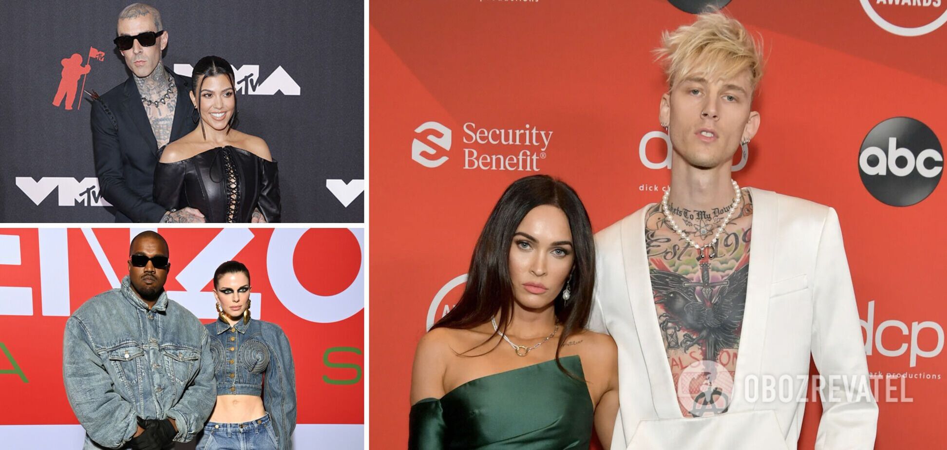 Знаменитости появились на публике в эпатажных образах