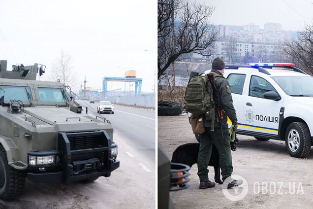 Нацгвардейцы взяли под усиленную охрану Киевскую ГЭС. Фото