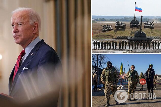 Байден заявил, что Запад готов к новым жестким санкциям против РФ, но двери для дипломатии открыты. Видео