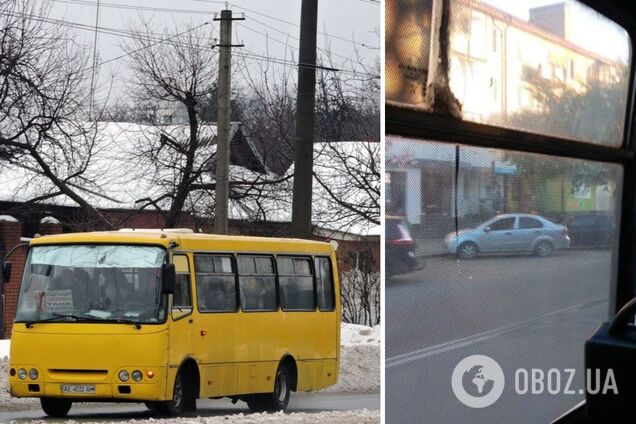 Под Запорожьем мужчина уснул в автобусе и разбил головой стекло – фото и  детали ЧП | OBOZ.UA