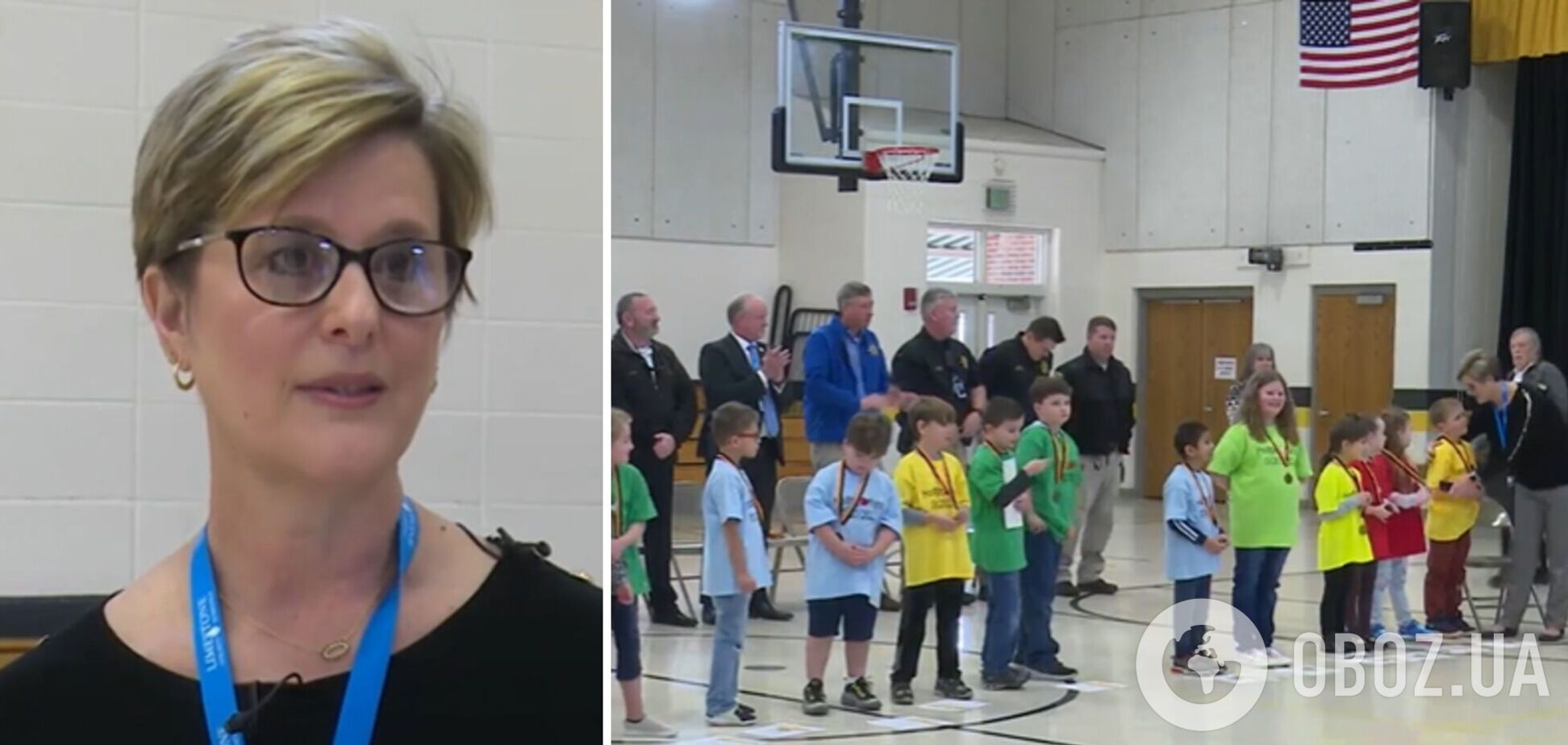 Первоклассники не растерялись, когда учительнице стало плохо