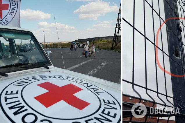 Обстрел был произведен на КПВВ 'Счастье'