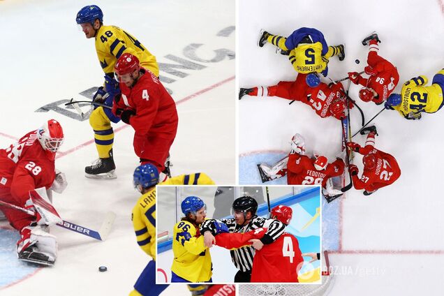 Российская сборная по хоккею обыграла по буллитам Швецию в полуфинале Олимпиады-2022