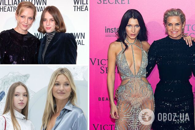 Дети моделей пошли по стопам родителей