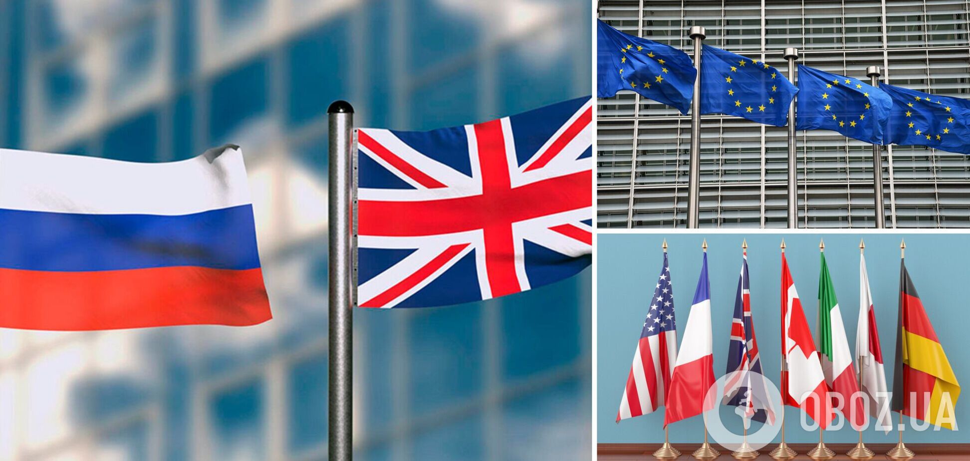 Британія узгодила з G7 та ЄС санкції проти Росії