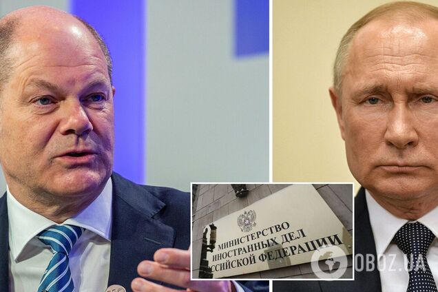 Шольц назвав безглуздим аргумент Росії про 'геноцид' на Донбасі: у МЗС РФ відповіли