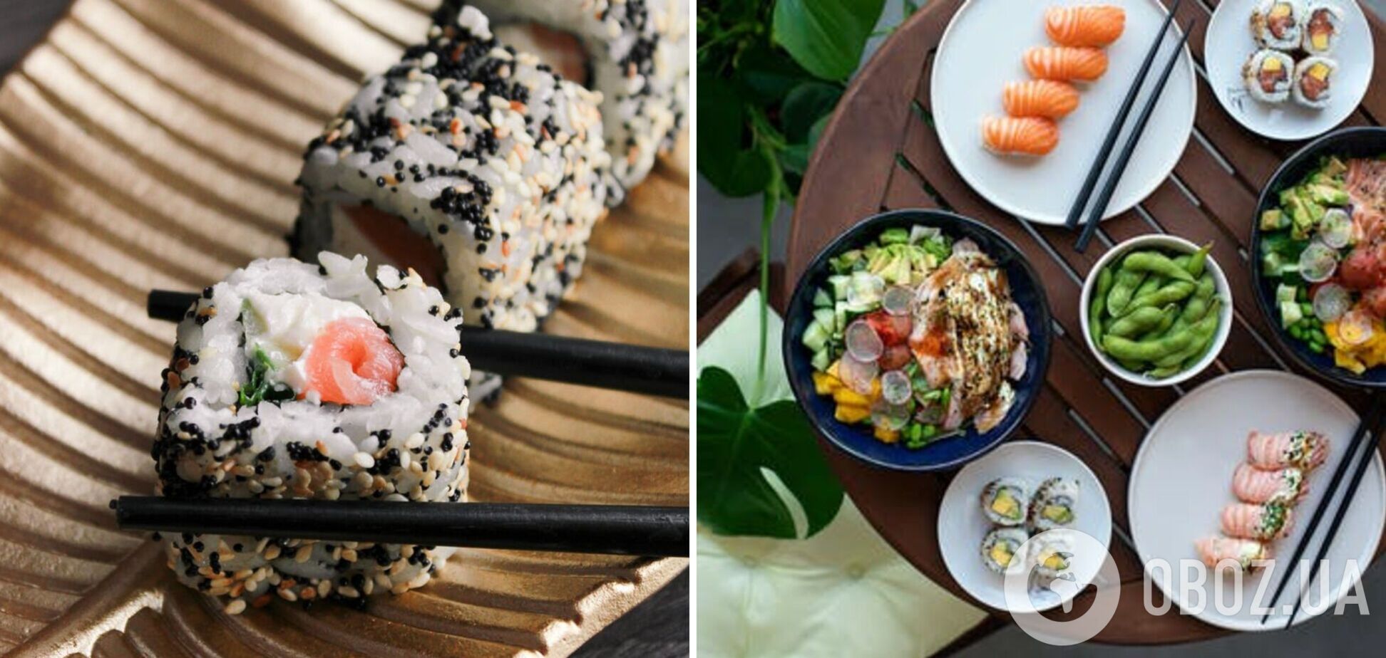 Украина – вторая страна в мире по популярности суши после Японии: рейтинг