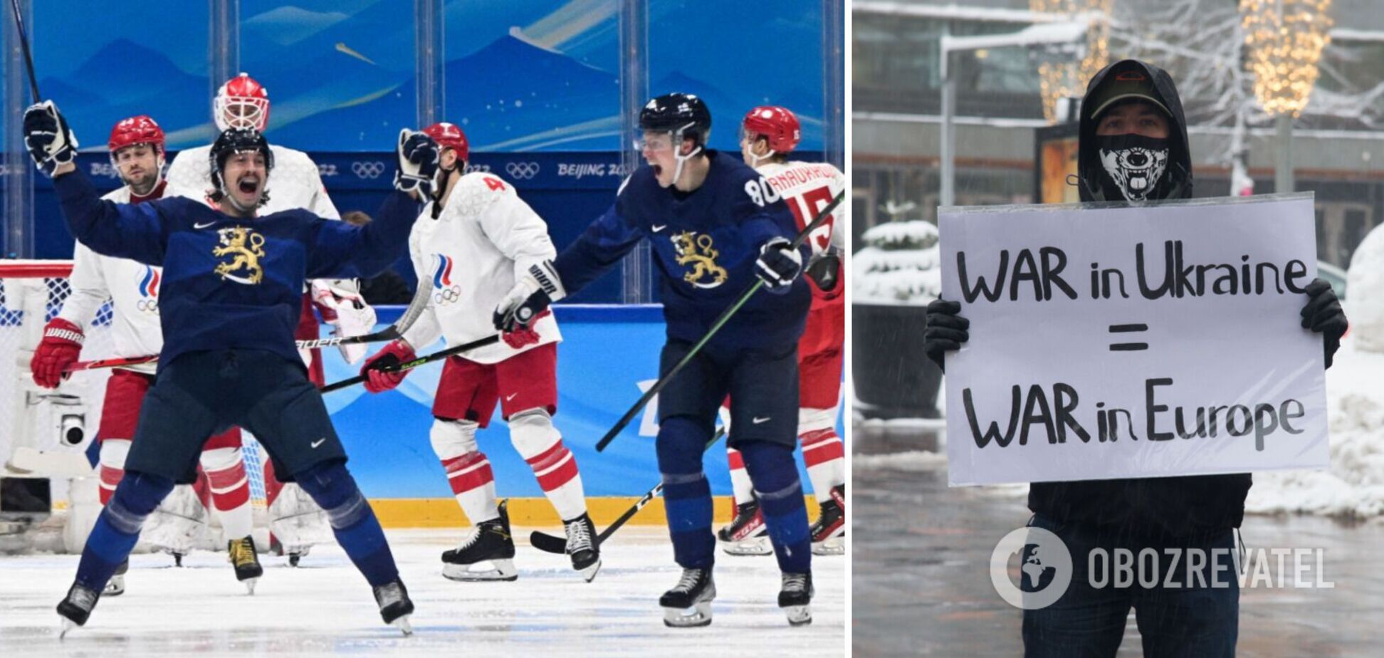 'Це для тебе, Україно!' Фіни присвятили перемогу над хокеїстами ОКР нашій країні