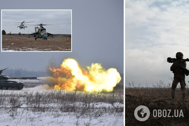 ЗСУ готові дати потужну відсіч ворогу: з'явилися фото й відео навчань українських військових