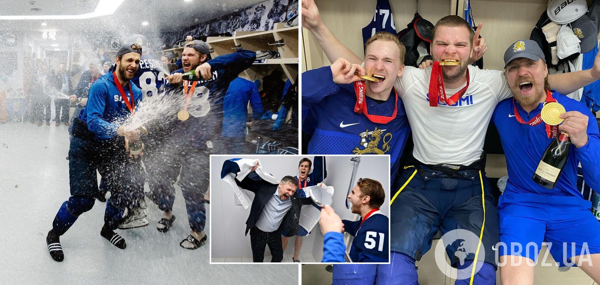 Сборная Финляндии победила ОКР