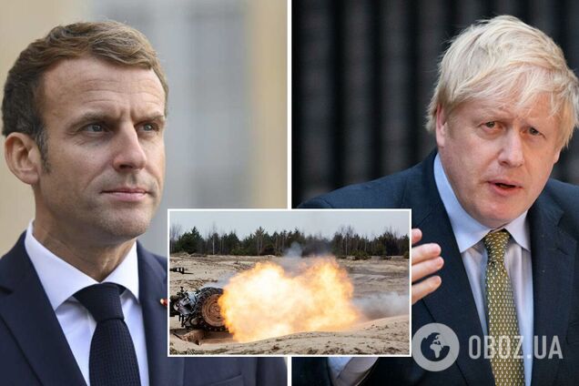Макрон зателефонував Джонсону через ситуацію навколо України: головні меседжі