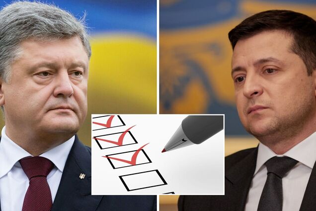Во втором туре разрыв между Зеленским и Порошенко сократился до пределов погрешности – опрос SOCIS