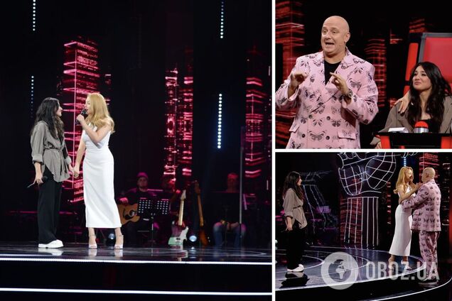 Тина Кароль неожиданно вернулась на 'Голос країни' и пожелала победы одному из тренеров