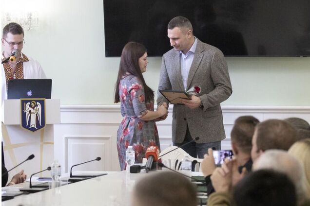Мэр Киева Кличко встретился с семьями Героев Небесной Сотни и участниками Революции Достоинства