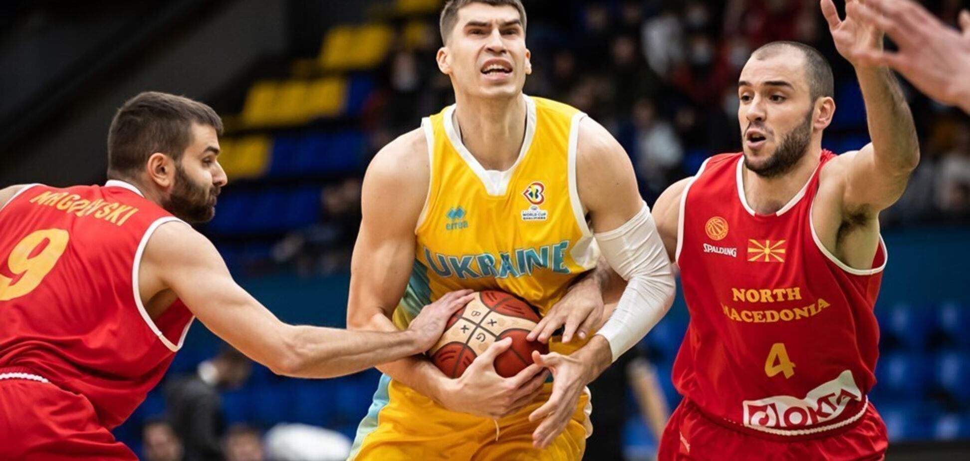 Матч Украина – Испания в отборе на чемпионат мира по баскетболу перенесли