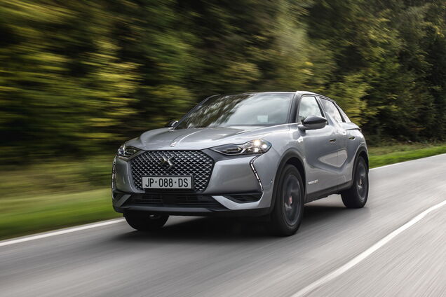 DS анонсировал украинские цены на электрокросс DS 3 Crossback E-Tense