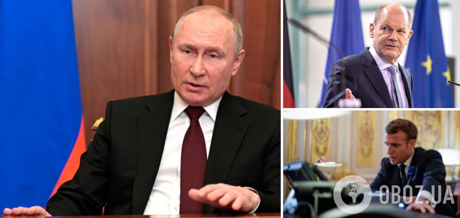 Почему Макрон и Шольц отказались сдать тесты на коронавирус у Путина: вскрылся неожиданный момент