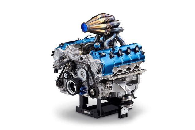 Yamaha готовит водородный двигатель V8 для Toyota