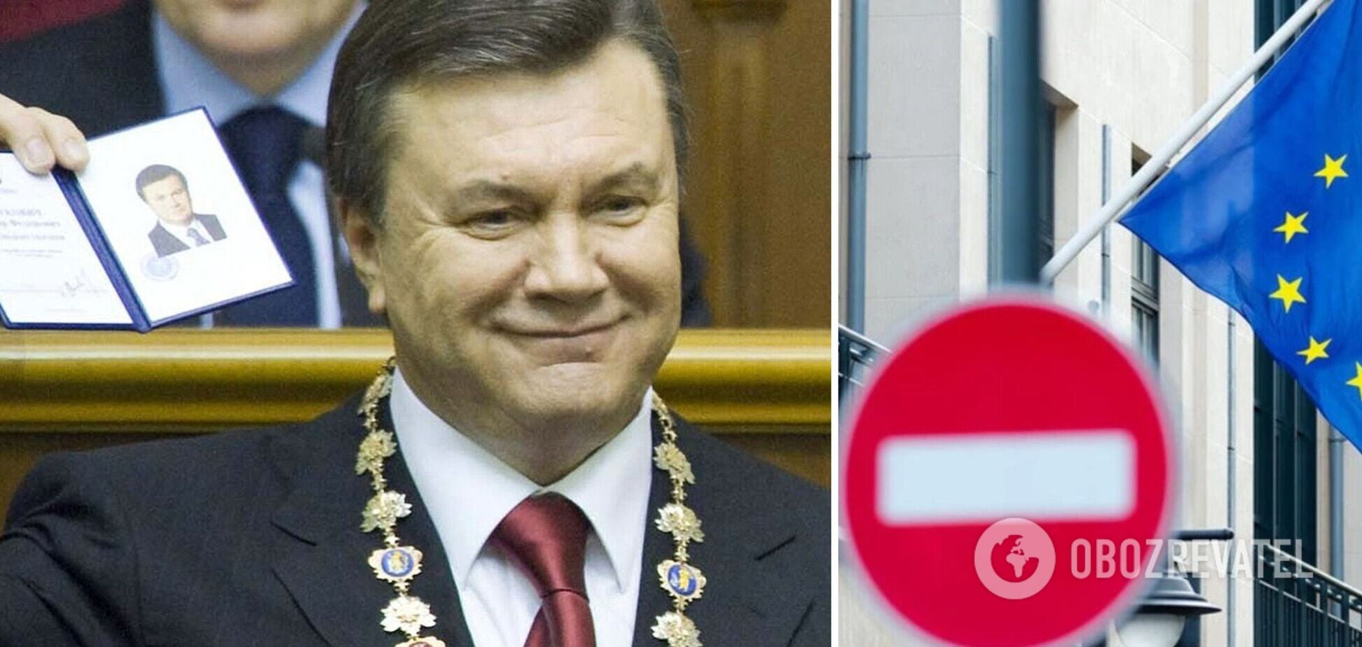 ЄС продовжив санкції проти Януковича лише на 6 місяців замість очікуваного 1 року