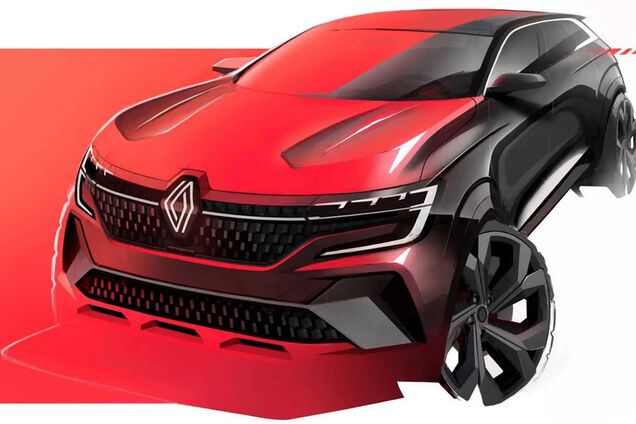 Renault показал тизер нового кроссовера Austral