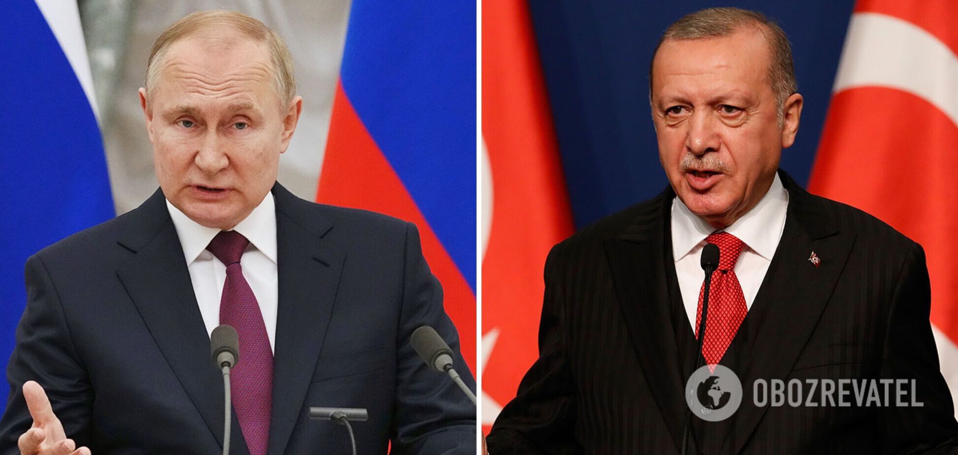Эрдоган заявил, что требует от Путина убраться из украинского Крыма