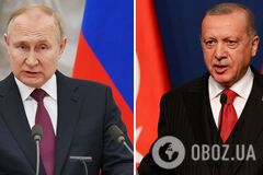 Ердоган хоче брати участь у переговорах між Путіним та Зеленським