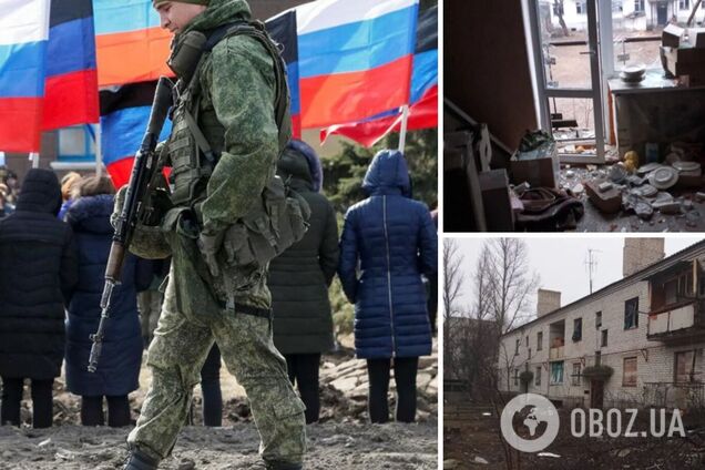 Российско-оккупационные войска ударили по домам мирных жителей Счастья