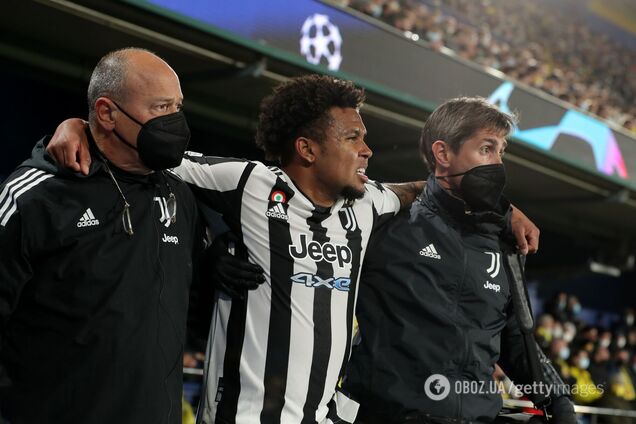 Півзахисник 'Ювентуса' отримав подвійний перелом у матчі Ліги чемпіонів
