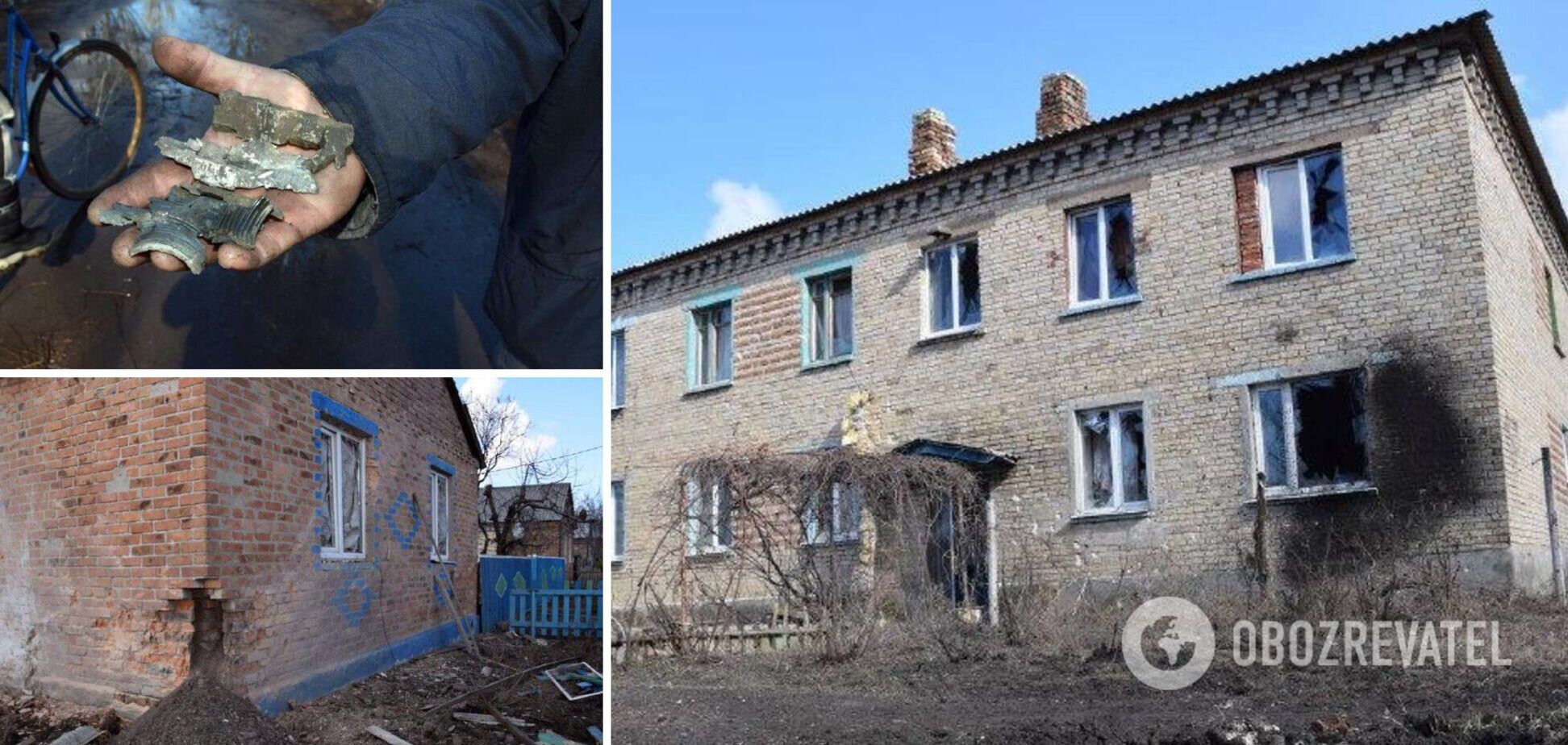 Оккупанты на Донбассе ударили по детсаду и жилым домам: дети прятались в подвале. Фото и видео последствий
