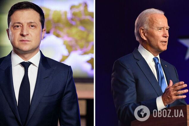Зеленский и Байден
