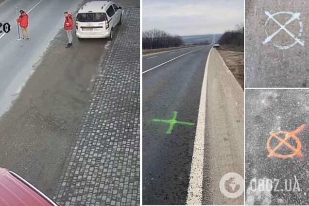 Диверсанты ставили метки на дорогах для врага за 2 недели до вторжения. Видео