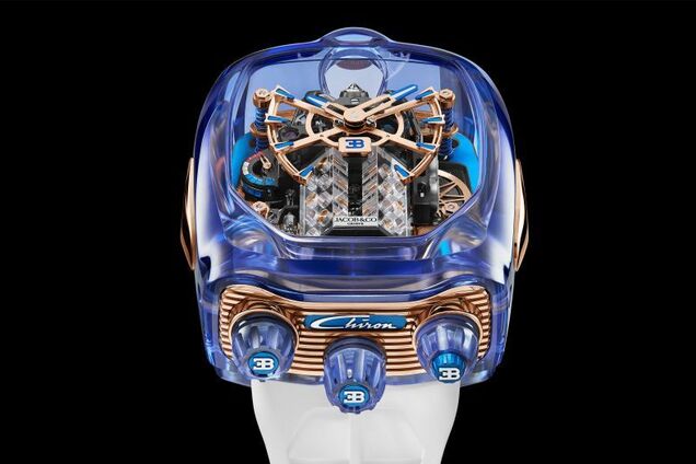 Jacob & Co показал новые часы Bugatti Chiron за $1,5 млн