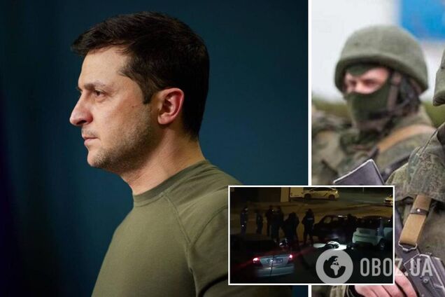 Зеленский заявил, что в Киев зашли диверсионные группы врага: один из оккупантов задержан. Видео