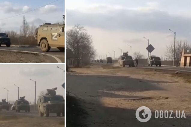 Мужчина пытался своим телом остановить продвижение врага