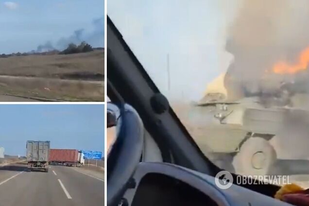 Люди в машине чудом не пострадали