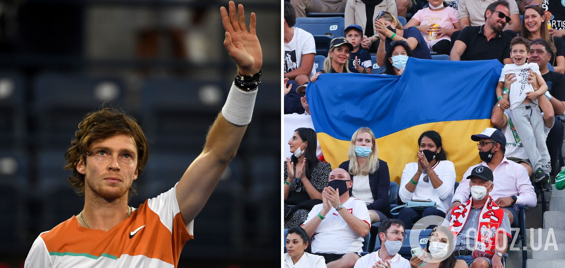 Российский теннисист выступил против войны в Украине. Видео